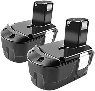 【Upgraded】2Pack 3500mAh Replacement for Hitachi 18V Battery EB1812S EB1814SL EB1820 EB1820L EB1824L EB1830HL DS18DVF3 DS18DFL C18DL DV18DMR WR18DMR UB18DL WR18DL Compatible with 18 Volt Cordless Tools