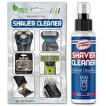 Original Syprin Clipper Cleaner for Hair Trimmers Shavers - Cleaning Spray for Electric Shaving Razors Beard Hair Trimmers Scissors Head Shaver Blades