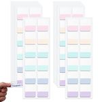 Sticky Tabs, 360 Pcs Sticky Notes Tabs, Index Tabs, 6 Colors Sticky Notes Writable Annotation Tabs for Book Tabs, File Classification, Book Marker, Page Markers