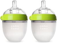 Comotomo Baby Bottle, Green, 5 Ounc