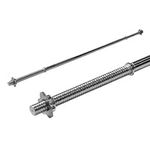 Hardcastle 4ft Solid Steel 1" Barbell Weight Bar