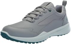 ECCO Men's Hybrid NYC Waterproof Golf Shoe, Wild Dove, 10-10.5