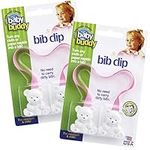 Baby Buddy Bib Clip, Pink 2-Count