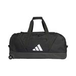 adidas Unisex Tiro League Trolley Team Bag Extra Large, Black/White, One Size