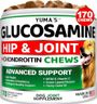 Glucosamine for Dogs - Hip and Joint Supplement for Dogs - 170 Ct - Glucosamine Chondroitin Chews - Joint Pain Relief Supplement with MSM - Advanced Health - Mobility Support - Made in USA
