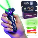 ZipString Luma - The Patented Glow-in-The-Dark Toy That Flies a Loop of String, Creates Endless Shapes and Tricks Built-in LED for Glowing Fun. Perfect STEM Gift for Kids & Adults. Wonderment Awaits