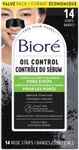 Bioré Deep Cleansing Charcoal Pore Strips Value Pack for Instant Pore Unclogging and Blackhead Removal (14 Count)