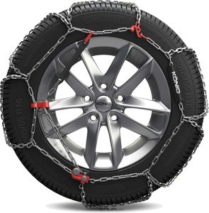 KÖNIG CB-12 Snow Chains, Size 100 – Durable Winter Tire Traction