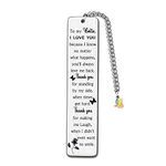 Bestie Bookmarks Women Friends Birthday Graduation Farewell Accompany Gifts True Friendship Appreciate Love Quote Bookmark Personalized Book Lover Christmas New Year Good Friend Keepsakes Butterfly