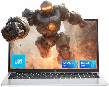 ACEMAGIC Pc Portables 17,3 Pouces Quad cœurs N-97(Jusqu'à 3.6Ghz) 6000Mah,16 Go Ram DDR4 512 Go SSD Extension 2TB,Cache Caméra,3*USB3.2,BT5.0,HDMI,Ordinateur 17 Pouces