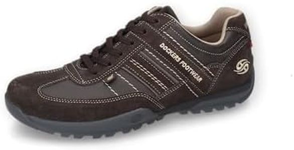 Dockers by Gerli Homme 36ht001 Sneakers Basses, Marron (Schoko/Schoko 370), 41 EU