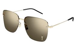 Saint Laurent SL 312 M Gold/Brown 58/17/145 women Sunglasses