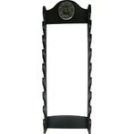 BladesUSA WS-8WX Sword Stand 8-Tiers Wall Mount Sword Stand with Samurai Logo