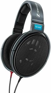 Sennheiser Over-Ear Open Back HD 600 Headphones, Black