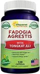 aSquared Nutrition Fadogia Agrestis 1000mg & Tongkat Ali 400mg - 120 Capsules - Fadogia Agrestis Extract Supplement and Powder Complex Pills