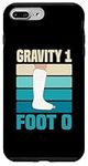 iPhone 7 Plus/8 Plus Gravity 1 Arm 0 Broken Leg Get Well Gifts For Men Case