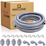 Wocloer 1-1/2 inch 25 Foot Liquid-T