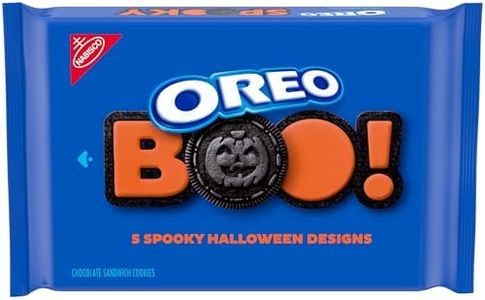 OREO Orange Creme Chocolate Sandwich Cookies, Limited Edition, Halloween Cookies, 18.71 oz