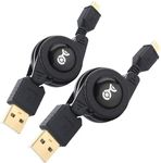 Cable Matters (2-Pack) Gold-Plated 