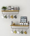 Coffee Cup Shelf For Wall