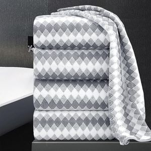 Bath Towel Set Gray 4Pack-35x70 Towel,600GSM Ultra Soft Microfibers Bathroom Towel Set Extra Large Plush Bath Sheet Towel,Highly Absorbent Quick Dry Oversized Towels Spa Hotel Luxury Shower Towels