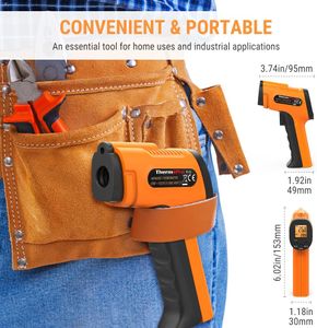 ThermoPro Infrared Thermometer – TP30 Digital Laser Temperature Gun