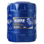 MANNOL 8206 Automatic Plus ATF Dexron III ALLISON C4 CATERPILLAR TO-2 synthetic-based transmission fluid (ATF) for automatic gearboxes (20 L)