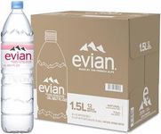 Evian Natural Spring Water, 1.5 L b