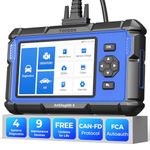 TOPDON ArtiDiag600S OBD2 Code Reader Scanner, 9 Reset Services,4 Systems Car Diagnostics Tool with Oil/ABS/SAS/TPMS/BMS/DPF/ETS/Brake/Injector Coding...Free Updates,Android 11.0