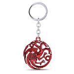 Dragon Key Chain Targaryen Key Chain Red