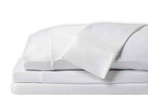 SHEEX Original Performance Sheet Set with 2 Pillowcases, Ultra-Soft Fabric Breathes Better Than Cotton (Split King, Bright White)