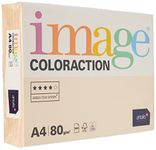 Antalis ColorAction Colour Printing Paper for Inkjet Laser Copier Printer 80 g 500 Sheets A4 Savannah/Salmon