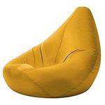 Bean Bag Bazaar High Back Recliner Chair - 87cm x 65cm - Large Living Room Gaming Bean Bags, Water Resistant Outdoor Lounger Beanbag