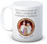 The Coronation of King Charles III & Queen Camilla - 6th May 2023 - Ceramic Coffee Mug