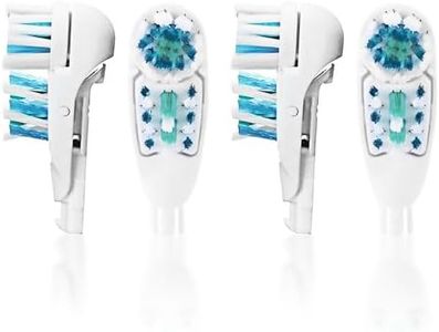 Electric Toothbrush Replacement Brush Heads - 4Pcs Travel Toothbrush Medium Adult Electric Toothbrush Head Replacements - Soft Bristles Spin Brush Heads Replacement Toothbrush Heads For 3733 4732 4734