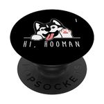 PopSockets Siberian Husky Dog Pet Owner Lover Puppy Cutest Paw Gift PopSockets Swappable PopGrip