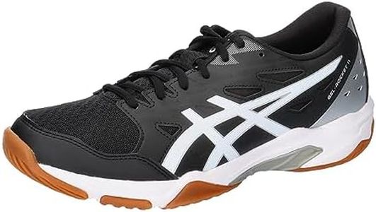 ASICS Women's Gel-Rocket 11 Trainers, Black Pure Silver, 8 US