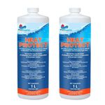 Heat Protect for Swimming Pools (1 Litre) – Liquid Pool Cover and Heat Retention Treatment – Prevents Heat Loss and Reduces Evaporation – Helps Maintain and Cut Energy Costs (Pack of 2)