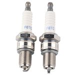 Engine Ignition Plug, 2PCS Spark Plug Replacement F6RTC for MTD 951 10292 751 10292 Torch Engine 131 039 Lawn Mower