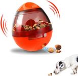 JZXOIVA Dog Treat Ball, Adjustable Dog Treat Dispensing Dog Toys, Interactive Food Puzzles Ball for Dogs, Pet Slow Feeder Ball