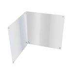 Child Craft Childcraft Wall Mirrors, 23-3/4 x 23-3/4 Inches, Set of 2