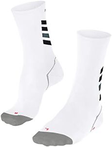 Falke, Unisex, BC Impulse Velocity Crew Cut, White, 10.5-11.5