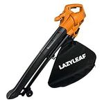 Lazy-Leaf Electric Leaf Blower 3000W, 6 Speeds, Lightweight, 12m Cable, 45L Bag- Garden Vacuum & Shredder 3-in-1