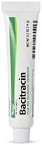 Bacitracin First aid Antibiotic Ointment, USP - 1/2 Oz