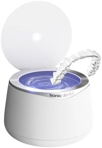 Sonic Spa Pro with Steribrite® Ultrasonic & UV-C Cleaner for Dental Appliances (Pearl White)