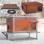 GUTINNEEN Heated Cat House with Bit