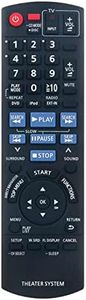 N2QAYB000359 Replace Remote Control fit for Panasonic DVD Home Theater Sound System SA-PT770 SC-PT770 SAPT670 SAPT673 SC-PT670 SC-PT673 Home Theater