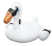 Bestway White Inflatable Giant Mega Supersized Swan Rider Float Pool - 6.8' x 59"