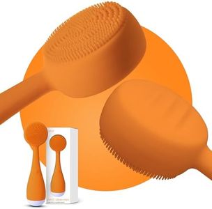 PMD Clean Mini - Smart Facial Cleansing Device with Silicone Brush & Anti-Aging Massager - Waterproof - SonicGlow Vibration Technology - Clear Pores and Blackheads - Lift, Firm, and Tone Skin