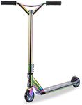 Two Bare Feet Logo Model Stunt Scooter for Kids, Teens & Adults - Pro Freestyle Scooter with 360° Spin, ABEC-9 Bearings, Lightweight & Durable for Tricks & Stunts (Neo - Full Neochrome)